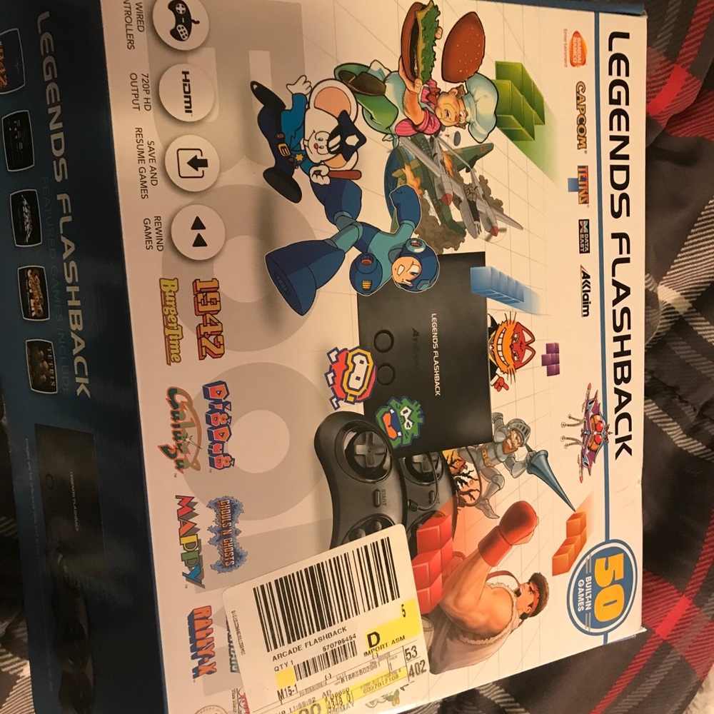 Whole game system with box